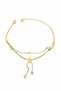 Glb-Stl41414 Star Bracelet - Gold