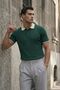 Mirny Men's Nefti Slim Ribbed Knitwear Polo T-Shirt - 6