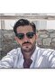 New Season Unisex 3-Piece Set Black Sunglasses Uv400 Ultra Light Luxury Stylish - 2