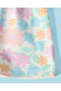 Infant Girls White Printed Dress - 3