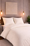 Luxury Striped Double Satin Duvet Cover Set |   Silky Soft Texture |   Stylish & Minimalist Design - 2