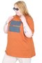 Mode XL Real Big Size Women's T-Shirt Bıs Collar Black U26124 Tarcin - 4