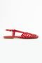 Alba Caged Thin Strap Flat Sole Casual Women's Sandals - 4