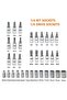 108 Pieces Car Repair Tool A Sleeve Hardware Tool Set - 7