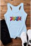 Zumba Printed Swimmer Model Women's Strap Tshirt