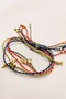 5 Pieces Bohemian Series Luxury Anklet Set with Sea Beach Figures - 2