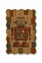 Sdt Women's Theme Patterned Modern Woven Base Decorative Carpet Sdt1465