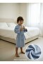 100% Cotton Muslin Children's Bathrobe Hooded Bath and Beach Towel - 4
