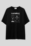 Kanye West T-Shirt |   Unisex 100% Cotton Black & White Printed Niche Streetwear Design Tee