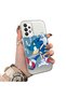 Samsung Galaxy A73 Compatible Hard Acrylic Back Silicone Edge Lens Protection Case