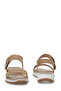 Lily Beige Women's Comfort Sandals - 5