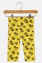 Kids Girl Palm Print 3/4 Leggings, Multicolor - 3