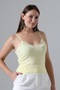 Women's Lace Collar and Skirt with Lace Straps Undershirt 22052