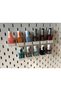 10 Units of Skadis Nail Polish Organizer |   Pegboard Compatible Nail Polish Wall Holder and Nail Polish Rack - 4
