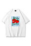 Unisex Tomates Fraiches Tshirt White