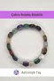 Roleks Cut Natural Stone Chakra Bracelet - 7 Chakra Balance Bracelet - Certified - 6