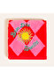 Tabea Pink - Red Hand Towel 30X50 cm - 2