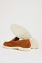 Hilton Model Genuine Suede Leather Eva Sole Loafer Shoes - 5