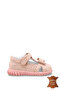 Genuine Leather Bowknot Orthopedic Velcro Baby Girl Sandals - 3
