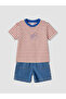 Quality Pieces from Çelebi Store Striped Baby Boy Shorts Set