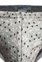 Men's Geometric Patterned Gray Cotton Classic Slip Underpants - 6