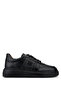 Men's Genuine Leather Black Sneakers & Sports Shoes