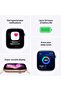 ساعة Series 11 GPS + Cellular بهيكل من التيتانيوم الذهبي مقاس 42 مم مع حلقة ميلانو ذهبية - 3