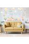 LEYAOYAO Jungle Animals Wall Stickers, Clouds Giraffe Tree Wall Decals, Balloons Tree Wall Sticker - 6