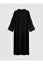 Crew Neck Oversize Crepe Women's Robe (S6) - 6