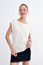 Boat Neck Sleeveless Knitwear T061 - 4