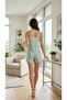 Askılı Şort Pijama Takımı - 5
