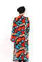 Single Kaftan Pareo over Hijab Swimsuit 6303 Black - 4