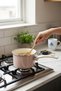 Luxury Enamel Rafadan, Mini Pan, Sauce Pot 12cm 900ml Güzgülü - 2