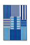 Sdt Shape Theme Patterned Modern Woven Base Decorative Carpet Sdt1496