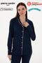 Paris Premium Series Women's Cotton Modal Comfortable Fit Front Buttoned Boxed Pajama Set - 3