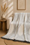 Luxury Cotton Double Blanket |   180X220 cm |   Double-Sided & Soft Textured |   Tv & Sofa Throw - 2