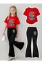 Girl's Spanish Style Leggings and T-Shirt Set
