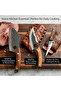 Professional Kitchen Knife Set for Precision Meat Cutting & Slicing, Includes Ergonomic Grip Knives, Protective Sheaths, Sharpening Rod, and Cut-Resistant Gloves for Home Chefs & Culinary Enthusiasts - 3