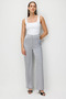 High Waist Straight Cut Pants 2430 - 2