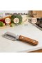 2 in 1 Stainless Steel Vegetable Peeler with Wooden Handle, Ergonomic Potato Peeler and Bottle Opener, Sharp Blade - 2