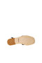 Women's Flat Sandals with Buckle Closure - 3