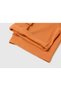 Boys' Belted Bermuda Shorts with Pockets Orange - 3
