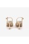 Women's Injection Leather Genuine Leather Mesh 10cm Heeled Shoes 1362 - 4