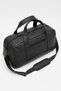 Black Faux Leather Unisex Water-Resistant Travel & Fitness & Sports Bag with Shoulder Strap - 00125 - 3