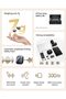 ميكروفون لافالير لاسلكي Cube-C لأجهزة iPhone/Android/الكاميرات/الكمبيوتر/مع قابس USB-C، 48 كيلوهرتز/24 بت R - 2