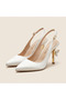Fonda Back Stone Detailed Heeled Shoes - 4
