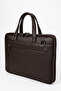Leather Small Size Crossbody Laptop & Briefcase Bag 7060 - 3
