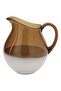 OMMJÄNGE Jug, glass/brown, 2.7 l