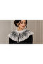 White Tulle Collar with Standard Tie