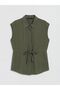 Lcw Comfort Women's Shirt with Tie Detail - 5